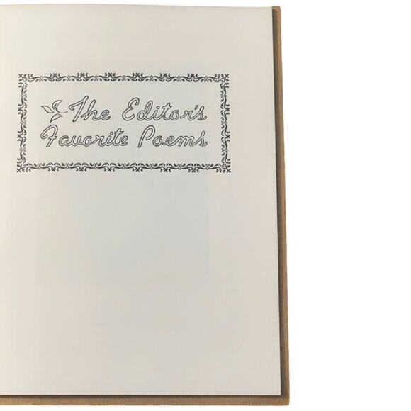 The Editor's Favorite Poems The House of Sunshine Litchfield Ill Vtg Poetry - Picture 4 of 10